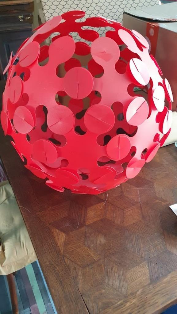 Design hanglamp Hoppy, Huis en Inrichting, Lampen | Hanglampen, Zo goed als nieuw, Minder dan 50 cm, Kunststof, Ophalen