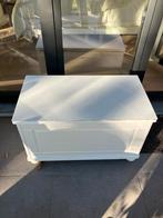 Zeer stevige houten soeelgoedkoffer.  80x45 hoogte 50., Ophalen, Zo goed als nieuw