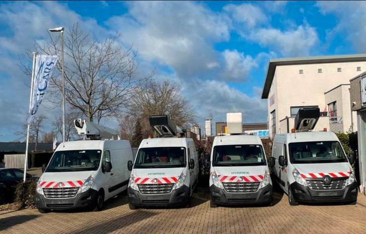 Hoogwerker op bestelwagen Te huur Klubb / Versalift, Zakelijke goederen, Machines en Bouw | Liften, Steigers en Ladders, Ophalen