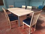 Salle à manger complète avec miroir à dépoussiérer, Maison & Meubles, Salles à manger complètes, Enlèvement, Utilisé