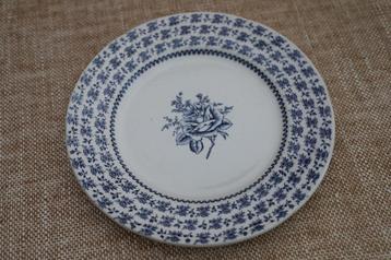 Assiette décorée Luneville France  beschikbaar voor biedingen