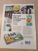 oude reclame Walibi Wavre (Walibi Belgium) kiri room 1978, Comme neuf, Enlèvement ou Envoi, Pretparken