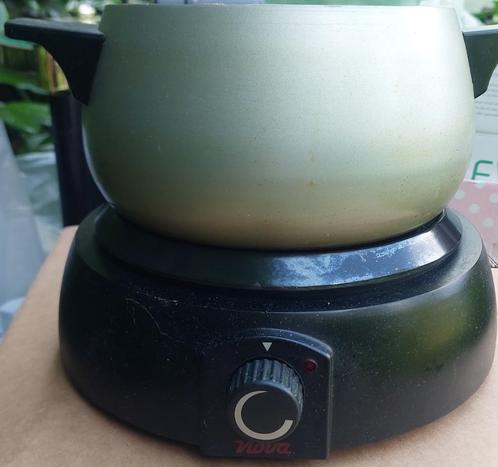 Fondue of kaas- of wijnmaker uit Bourguignonne, Elektronische apparatuur, Fonduesets, Gebruikt, Fonduepan, Elektrisch, Ophalen of Verzenden