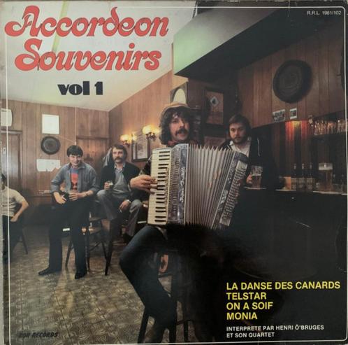 Henri Ô'Bruges en zijn kwartet‎ — Accordeon Souvenirs Vol 1, Cd's en Dvd's, Vinyl | Jazz en Blues, Gebruikt, Jazz en Blues, 1980 tot heden