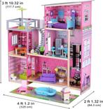 KidKraft poppenhuis van hout SNELLE GRATIS LEVERING, Verzenden, Nieuw, Poppenhuis