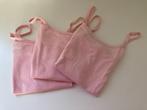 Roze hemdjes - Hema - maat 134/140 - 3 stuks, Kinderen en Baby's, Kinderkleding | Maat 134, Nacht- of Onderkleding, Gebruikt, Meisje