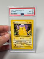 1999 POKEMON DUTCH #58 PIKACHU WOTC Vintage PSA-10 NL 58/102, Hobby en Vrije tijd, Verzamelkaartspellen | Pokémon, Ophalen of Verzenden