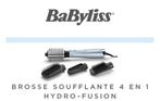Brosse soufflante BaByliss Hydro-Fusion 4 en 1 – Comme neuve, Ophalen of Verzenden, Nieuw, Overige typen