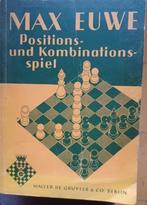 Schaakboek: Positions- und Kombinationsspiel im Schach (Max, Hobby en Vrije tijd, Denksport en Puzzels, Ophalen, Gebruikt, Schaken