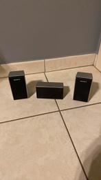 3 sony speakers / muziekboxen / luidsprekers, Ophalen of Verzenden, Zo goed als nieuw, Sony