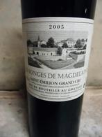 Vin Saint-Emilion Grand Cru Les Songes De Magdelaine 2005🤗, Pleine, France, Enlèvement ou Envoi, Vin rouge