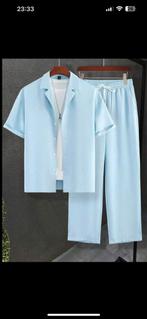 Ensemble chemise plus pantalon, Kleding | Heren, Trouwkleding en Trouwaccessoires, Overige kleuren, Verzenden, Zo goed als nieuw