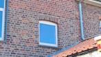 Beige pvc draaikiepraam dubbel glas, Doe-het-zelf en Bouw, Ophalen, Gebruikt