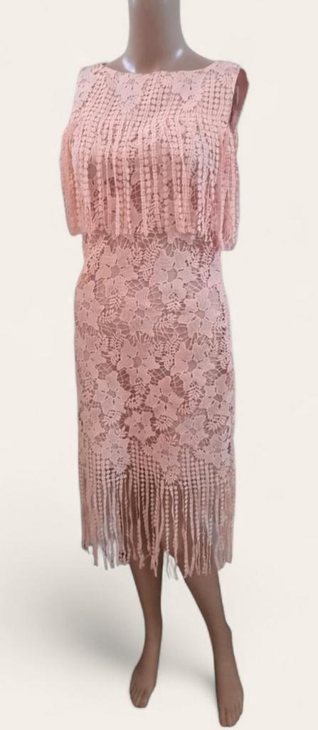 ✨️ST STUDIO Jurk Maat 34 in Topstaat✨️, Kleding | Dames, Jurken, Zo goed als nieuw, Maat 34 (XS) of kleiner, Oranje, Onder de knie
