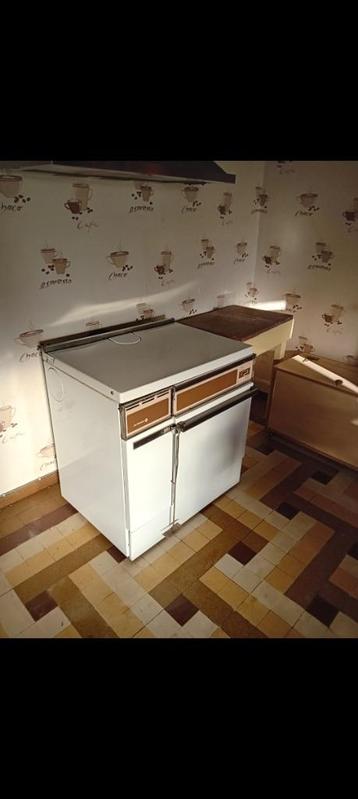 Cuisinière à bois, Electroménager, Enlèvement, Utilisé, Autoportant