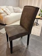 6x antraciete stoelen Leen Bakker, Huis en Inrichting, Ophalen, Gebruikt