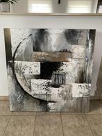 Schilderij abstract 100x100cm, Enlèvement