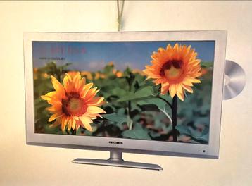 TV 24inch (60cm) met ingebouwde DVD-speler, Audio, Tv en Foto, Televisies, Ophalen, Zo goed als nieuw