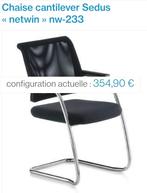 SEDUS NETWIN NW 233 BUREAUSTOEL, RECEPTIE, CONFERENTIE ZWART, Huis en Inrichting, Ophalen, Gebruikt, Zwart, Bureaustoel