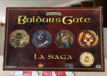 Jeux Pc Baldur’s Gate La Saga coffret rare retro gaming 