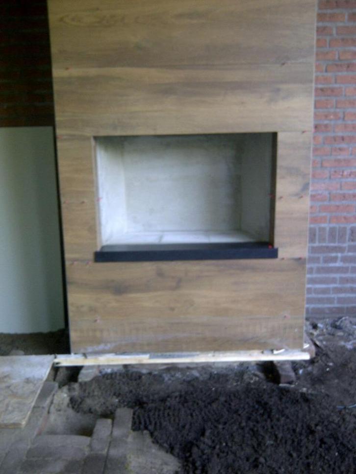 openhaard inbouwhaard  houthaard zelfbouwhaard sfeerhaard, Huis en Inrichting, Woonaccessoires | Overige, Nieuw, Ophalen