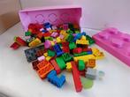 Boîte Duplo avec 120 blocs Duplo, Enlèvement ou Envoi, Utilisé, Briques en vrac, Duplo