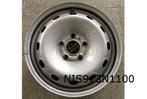 Nissan/Opel/Renault velg staal 6J x 16" (zilver) (bij naafde, Pneu(s), Véhicule de tourisme, Enlèvement ou Envoi, Neuf