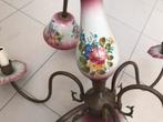 Lustre ancien en porcelaine, Huis en Inrichting, Lampen | Kroonluchters, Ophalen of Verzenden