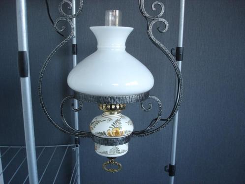 Grand lustre rustique de 80cm, Maison & Meubles, Lampes | Lustres, Comme neuf, Enlèvement