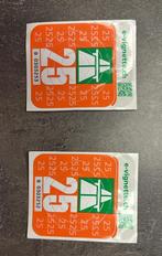 2x Vignet Zwitserland ongekleefd