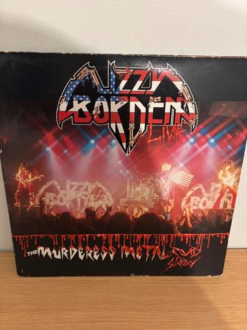 Lp - Lizzy Borden - The murderess metal road show beschikbaar voor biedingen