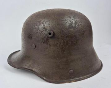 Duitse staalhelm M17 , WW1 WO1 beschikbaar voor biedingen