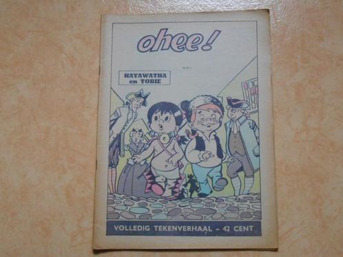 ohee 23b Hayawatha en Tobie 1963 1 ste druk. Nederlandse ver, Boeken, Stripverhalen, Gelezen, Eén stripboek, Ophalen of Verzenden