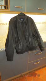 Gilet en cuir souple ARMANI type Armani Jeans (taille 52), Comme neuf, Brun, Enlèvement ou Envoi, Taille 52/54 (L)