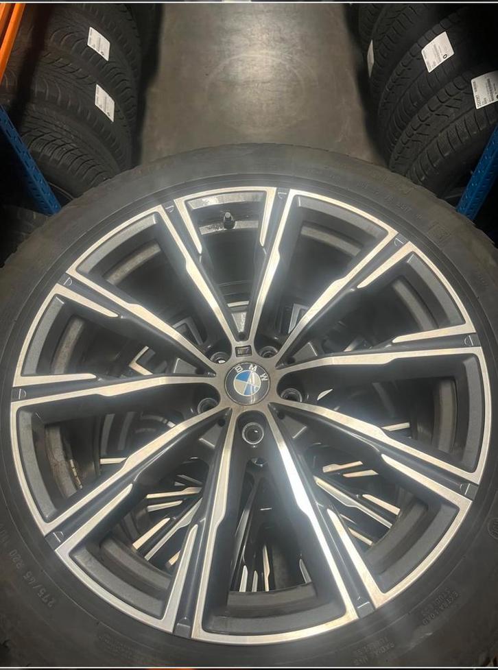 Set velgen BMW 740 M 20 inch +winterbanden, Auto-onderdelen, Banden en Velgen, Velg(en), Winterbanden, 20 inch, Ophalen