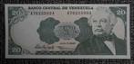 Bankbiljet 20 Bolivares Venezuela 1995 UNC, Setje, Ophalen of Verzenden, Overige landen