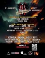 Hell open air - Diest - 2x combi, Twee personen, Meerdaags