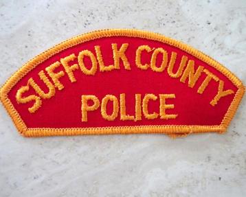 Patch Suffolk County Police. New York. Verzameld in 1980 beschikbaar voor biedingen