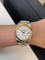 Rolex datejust goud wit, Handtassen en Accessoires, Horloges | Heren, Rolex, Polshorloge, Nieuw, Ophalen of Verzenden