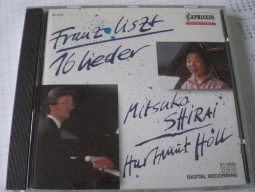 CD Liszt: 16 Lieder by Mitsuko Shirai, Cd's en Dvd's, Cd's | Klassiek, Gebruikt, Overige typen, Ophalen of Verzenden