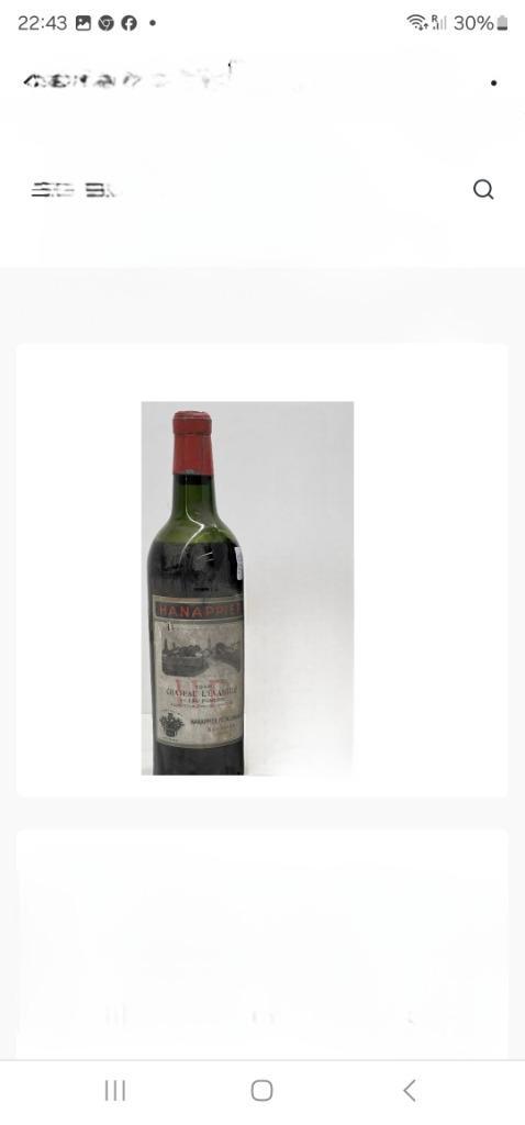 Vin exceptionnel   château l’Évangile, 1er cru de pomerol, Collections, Vins, Neuf, Vin rouge, France, Pleine, Enlèvement