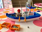 Playmobil vissersboot met diverse toebehoren, Ophalen of Verzenden, Zo goed als nieuw