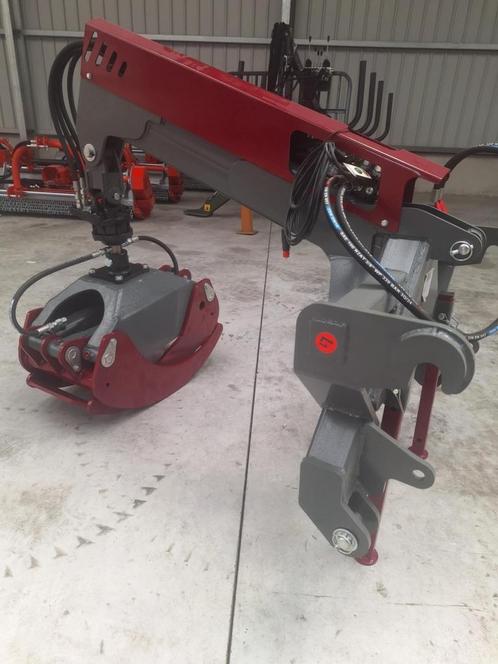 1850 3-punts bosgrijper voor tractor, Zakelijke goederen, Machines en Bouw | Kranen en Graafmachines, Overige typen, Ophalen