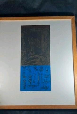 Tjen Meylemans gesigneerde en gelimiteerde ingelijste litho  beschikbaar voor biedingen