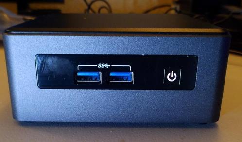 Mini-pc Intel NUC I7-8650 Vpro / 16 GB RAM / 500 GB SSD Sams, Computers en Software, Desktop Pc's, Zo goed als nieuw, 4 Ghz of meer