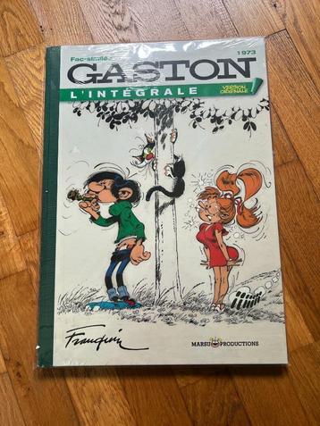 Gaston 1973 (L'intégrale grand format - sous blister) beschikbaar voor biedingen