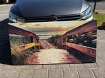 Foto op canvas – Strandpad naar zee – 140 x 70 cm, Ophalen