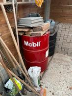 Leeg olievat Mobil, Ophalen, Zo goed als nieuw