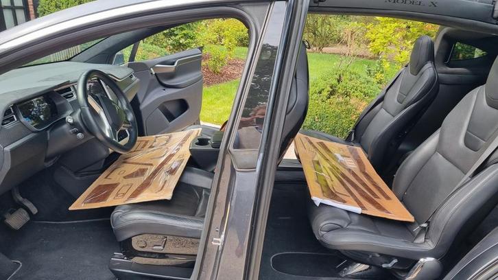 Kit intérieur Tesla model X 2016 en noyer, Autos : Pièces & Accessoires, Habitacle & Garnissage, Enlèvement