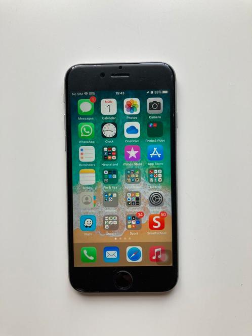 iPhone 6S 128 GB TBE, Telecommunicatie, Mobiele telefoons | Apple iPhone, Zo goed als nieuw, 128 GB, iPhone 6S, Zilver